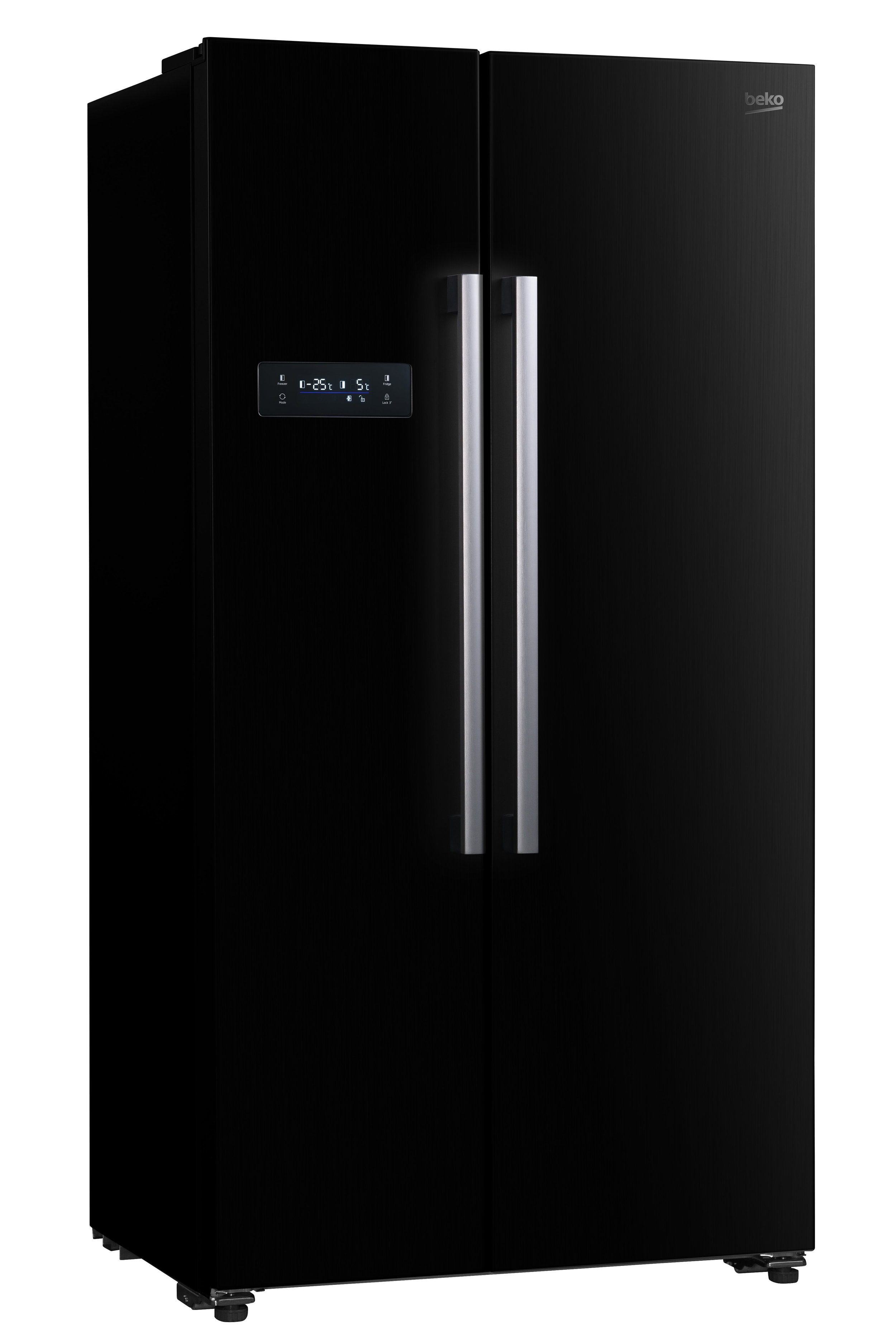 Beko asl1331px american fridge freezer top